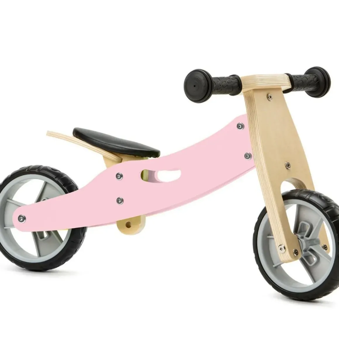 2 in 1 Bike - Pastel Pink (Tricycle/Balance Bike)