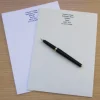A5 Notepaper x 100 sheets