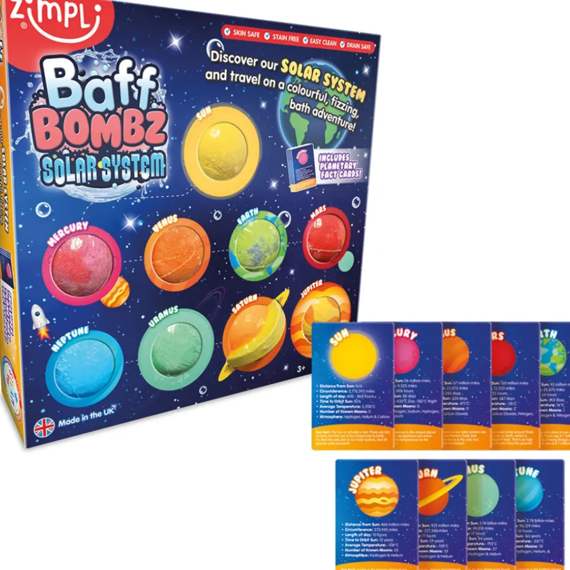 Baff Bombs Solar System