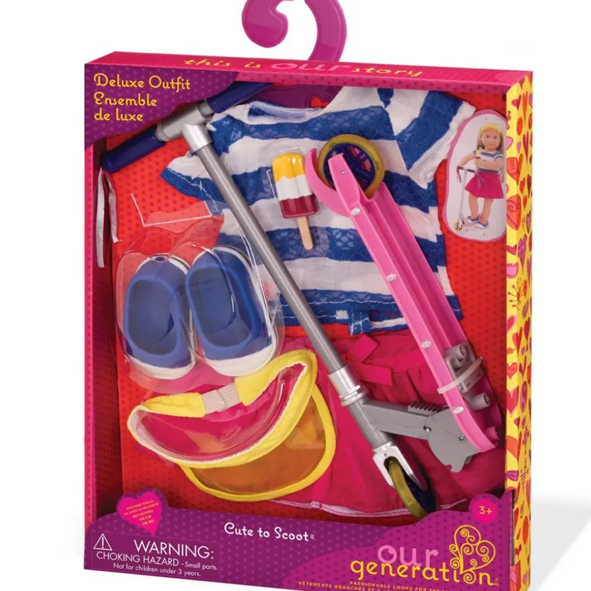 Cute to Scoot Doll's Outfit