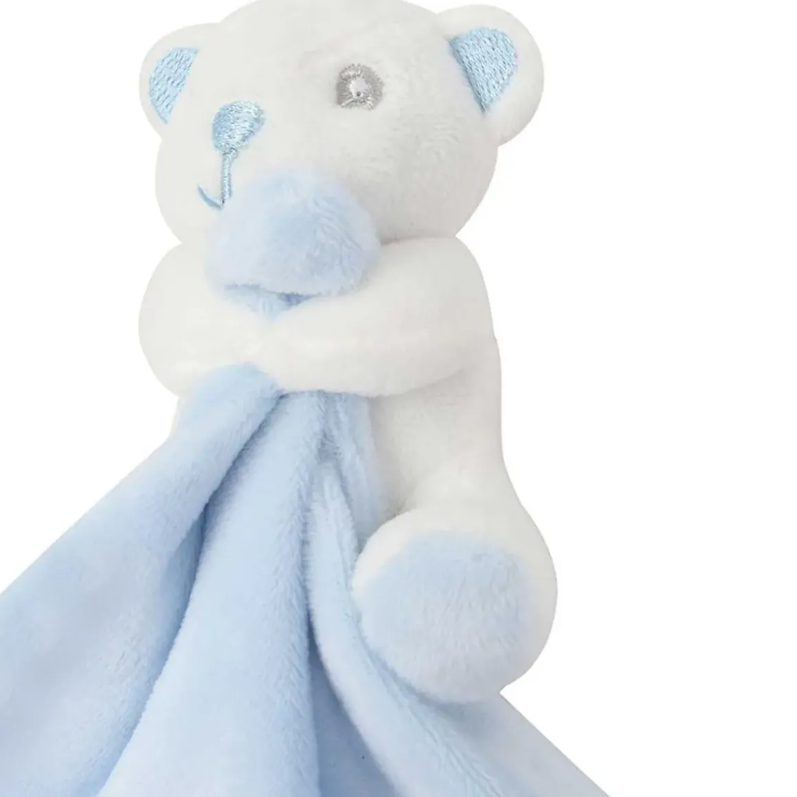 Personalised Blue Bear Comforter