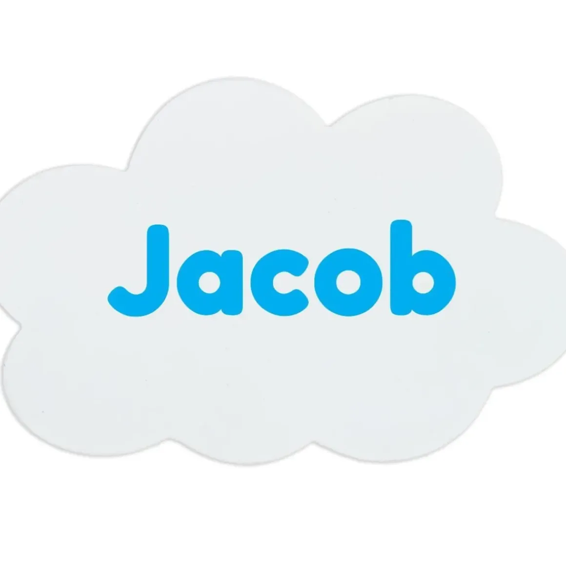 Personalised Cloud Name Plaque