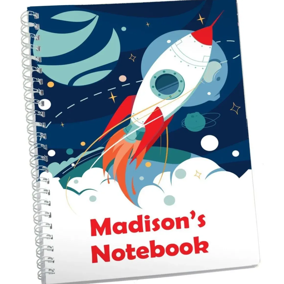 Space Adventure Personalised Notebook