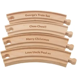 Wooden Figure of Eight Train Set