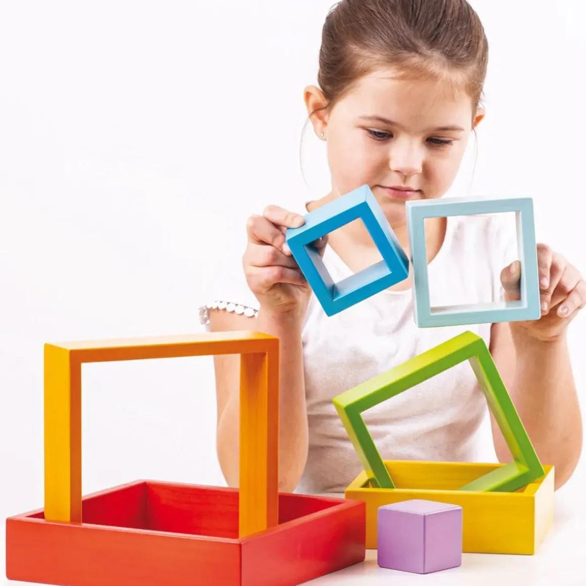 Wooden Stacking Squares